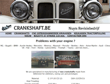 Tablet Screenshot of crankshaft.be